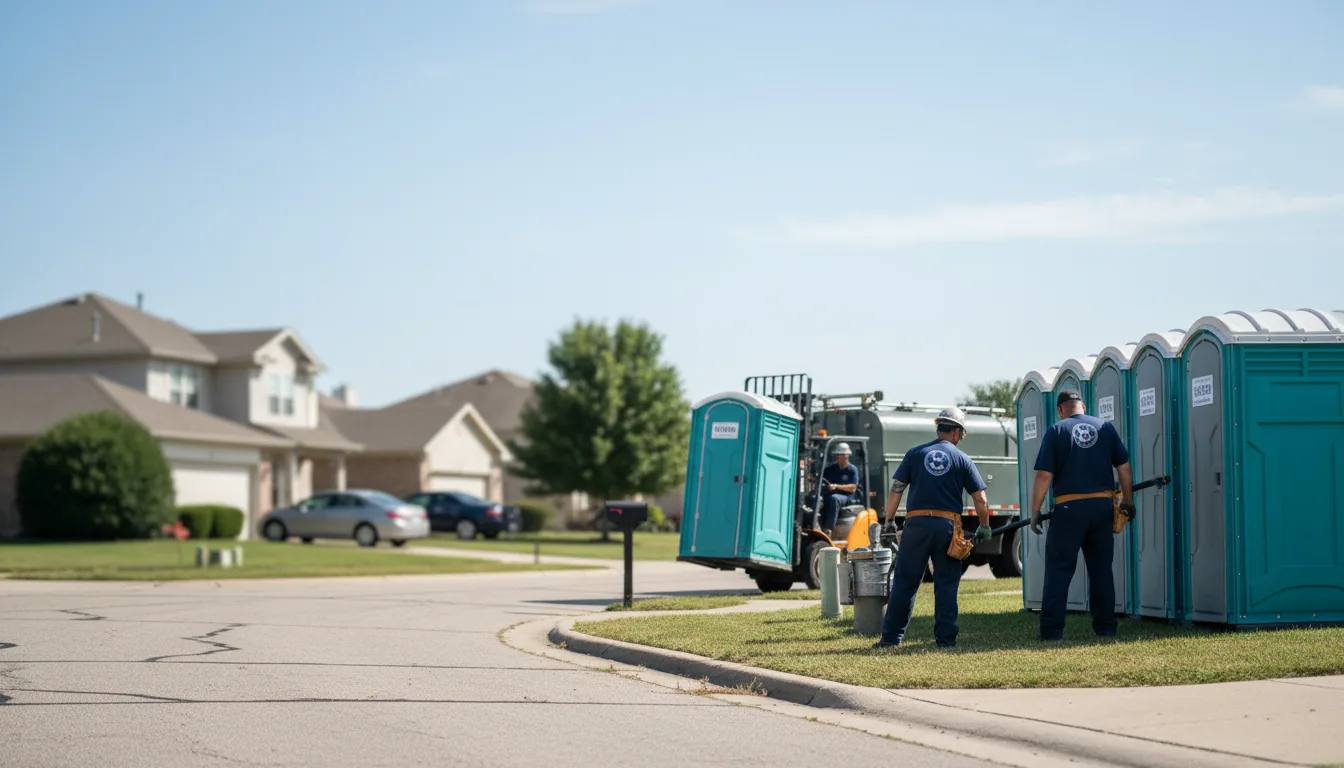 Porta Potty Rental in Hopewell, OH near me